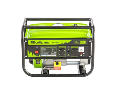 Генератор бензиновый Сибртех бс-3500