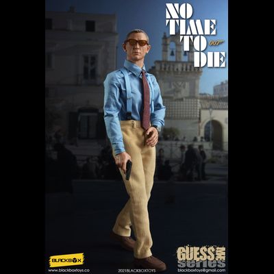 Джеймс Бонд (Дэниел Крейг, "Не время умирать") - КОЛЛЕКЦИОННАЯ ФИГУРКА 1/6 GUESS ME SERIES “ NO TIME TO DIE” (BBT9025) - BLACKBOXTOYS
