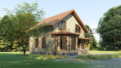 Коттедж 8,4x9,7