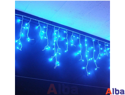 Бахрома 3,1*0.5 м СИНИЙ, постоянное свечение IP 54