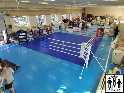Ринг боксёрский на растяжках 7х7м (боевая зона 6х6м, монтажная площадка 10х10м) DNN