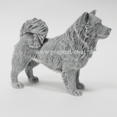 Фигурка собака ЛАЙКА средняя. ОПТ