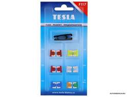 Предохранитель Tesla набор вилка-микро (5-30A, 12 шт.+щипцы) F117