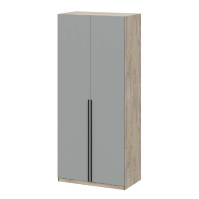 Этна шкаф Ш 57*100 Дуб эндгрей/Софт грей