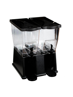Диспенсер для напитков два отделения по 11 л, пластик