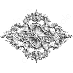 Розетка орнаментальная SR30V (наборная, врезная)