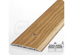 Порог одноуровневый Лука ПС 07-1.2700.084 Дуб универсальный