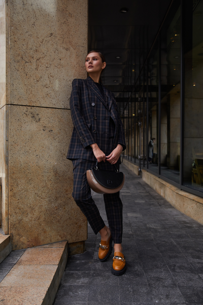 SLICY BAG 2116 Черный/коричневый