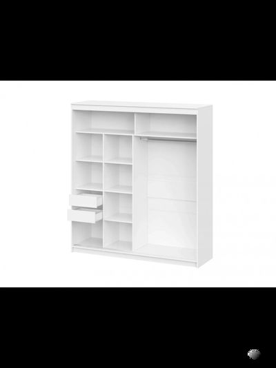 ШКП 3 Шкаф-купе 2 метра Белый