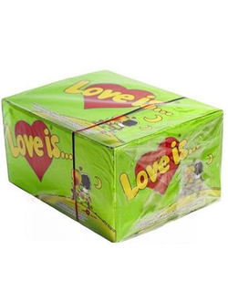 Love is...  (в коробке 100 шт)