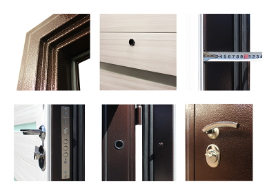 Стальная дверь   Маэстро 7Х. Заказная модель.