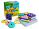 Сортер пирамидка-головоломка Цвета и формы BeeZee Toys геометрические блоки Монтессори, обучающая игра (ПАСТЕЛЬ)
