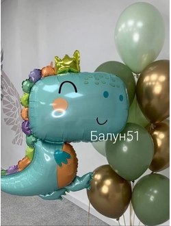 10 шаров на грузе + фигура