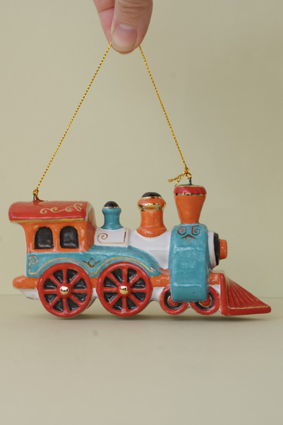 Паровозик цветной