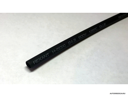 Кембрик термоусадочный клеевой REXANT 4.8/1.6мм (1м черный)