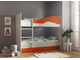 Двухъярусная кровать МК-МА1 WHITE (190х80 см)  + 200 бонусов