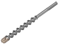 Бур Kraftool INDUSTRIE QUALITAT SDS-Max по бетону, 2 резца, спираль шнек, 12x690 мм