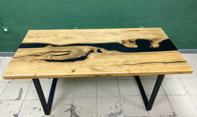 слэб, стол река, карагач, дуб, мебель на заказ, стол из слэба, мебель для ресторана, столешница спил