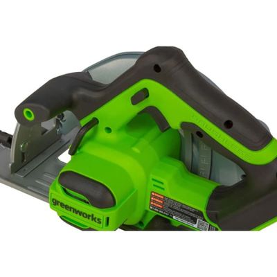 Циркулярная пила аккумуляторная Greenworks GD24CS, 24V, АКБ 4 Ач, ЗУ