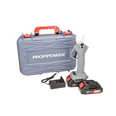 Аккумуляторный секатор садовый бесщеточный PROFIPOWER MKGSP-18V