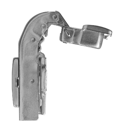 Петля 90гр для фальшпанелей, планка клип, самозакрывающаяся  ZM-НСKT90-BE-S  GTV *