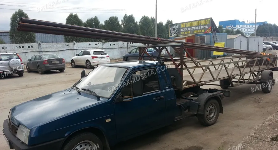 ЧТО ВОЗЯТ НА НАШИХ ПРИЦЕПАХ БАТРАК