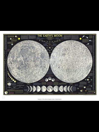 Картина обогреватель, фото старинной карты Луны 1969