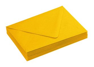 Дизайнерский конверт "Солнечно-желтый"
