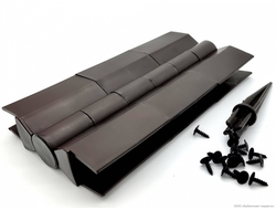 Шарнир для клумбы Holzhof 225*30мм Коричневый