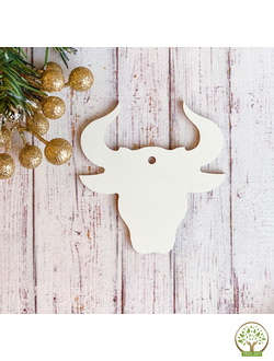 Ёлочная игрушка Бык