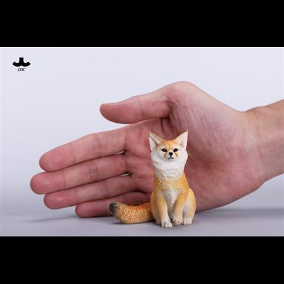 Толстенькая лисичка (рыжая) - Коллекционная ФИГУРКА 1/6 scale Fox Figurine (JXK241C) - JXK