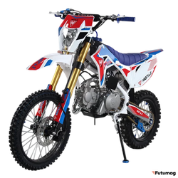 Питбайк MOTAX MX 125 Белый-синий