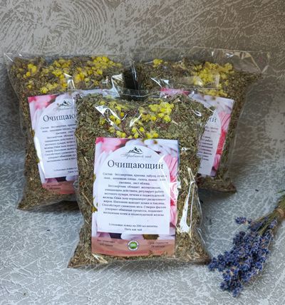 "Очищающий" травяной чай