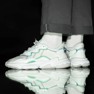 Adidas Ozweego White (Reflective)