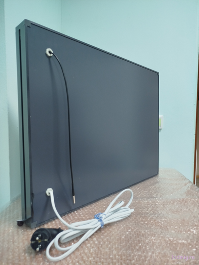 Светодиодное табло в бассейн время, дата, температура воды и воздуха (красный/графитовый серый)