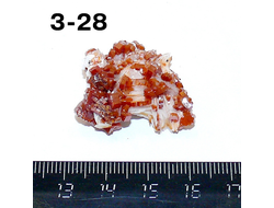 Ванадинит натуральный (щетка) №3-28: 30*23*15мм
