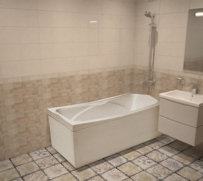 Акриловая ванна Santek Корсика 180х80