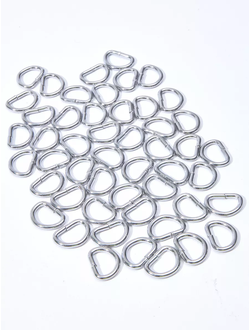 Полукольца металлические сумочная фурнитура