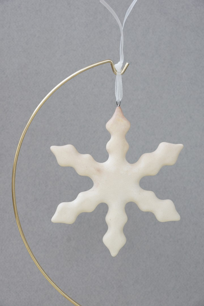 Снежинка (белая)