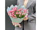 Букет из 51 розового тюльпана