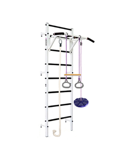 Шведская стенка Midzumi Michi белый/черный