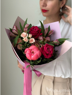 БУКЕТ ЦВЕТОВ № 504