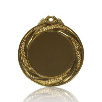 Медаль "ЗОЛОТО" D50мм, D вкладыша 25 мм.