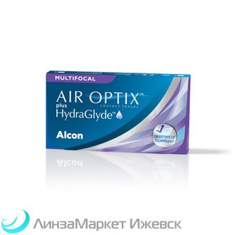 Мультифокальные контактные линзы Air Optix Aqua MultiFocal (Аир Оптик Аква) в ЛинзаМаркет Ижевск