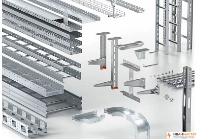 Монтаж металлического кабель канала в доме и даче в Москве и МО ИВАНМАСТЕР