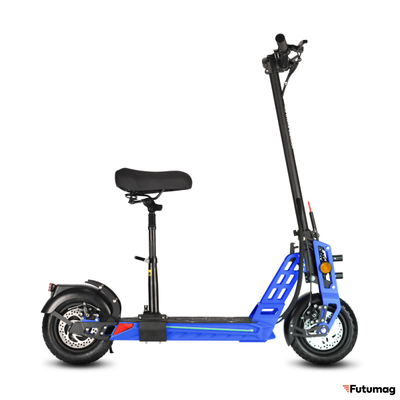 Электросамокат WHITE SIBERIA TAIGA 3 1000W BLUEBERRY (синий)