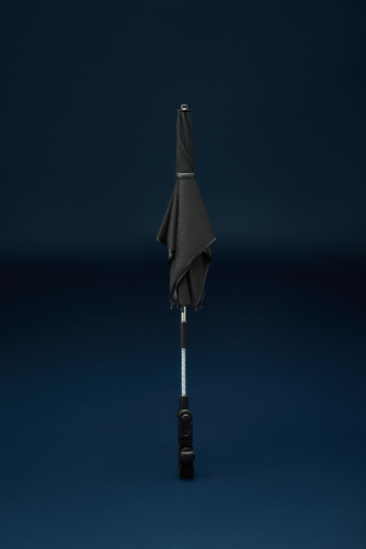Зонт для коляски с раздвижным стержнем Anex Black