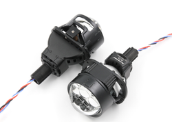 Билед модули Aozoom A29 2025 2.5 дюйма, 4 чипа, 5500K, 12V, 37W/64W, съемное гаечное крепление (комплект, 2шт)