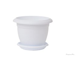 ГОРШОК "ТЕРРА" 9,3 л, белый