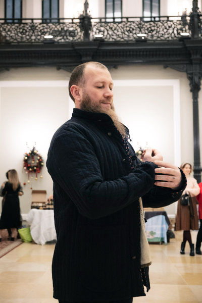 Стёганка ватник из крапивы "Родное тепло"